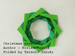 Origami Christmas wearth, Author : Noriko Nagata, Folded by Tatsuto Suzuki